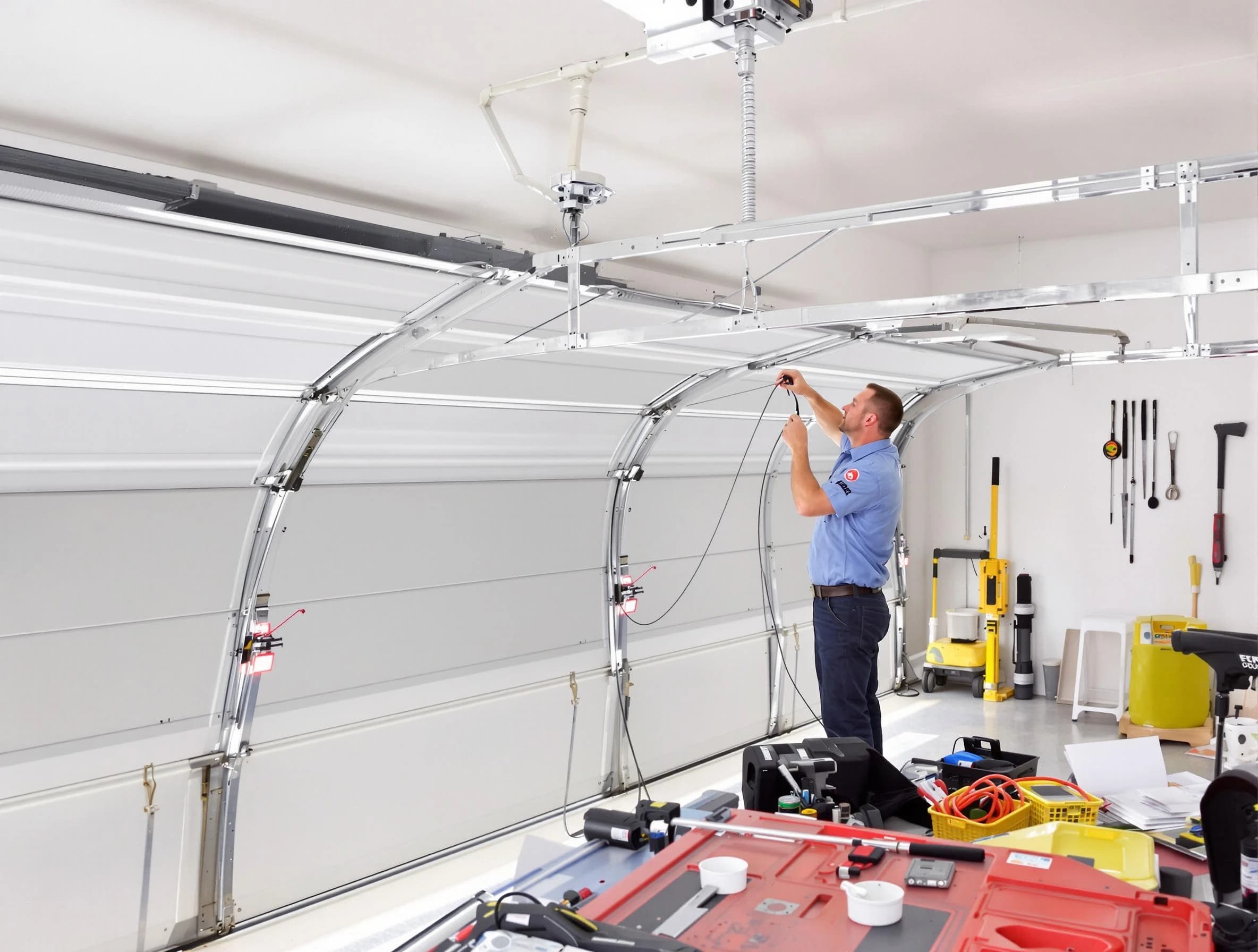 Garage door cable repair service by New Sewickley Garage Door Repair in New Sewickley
