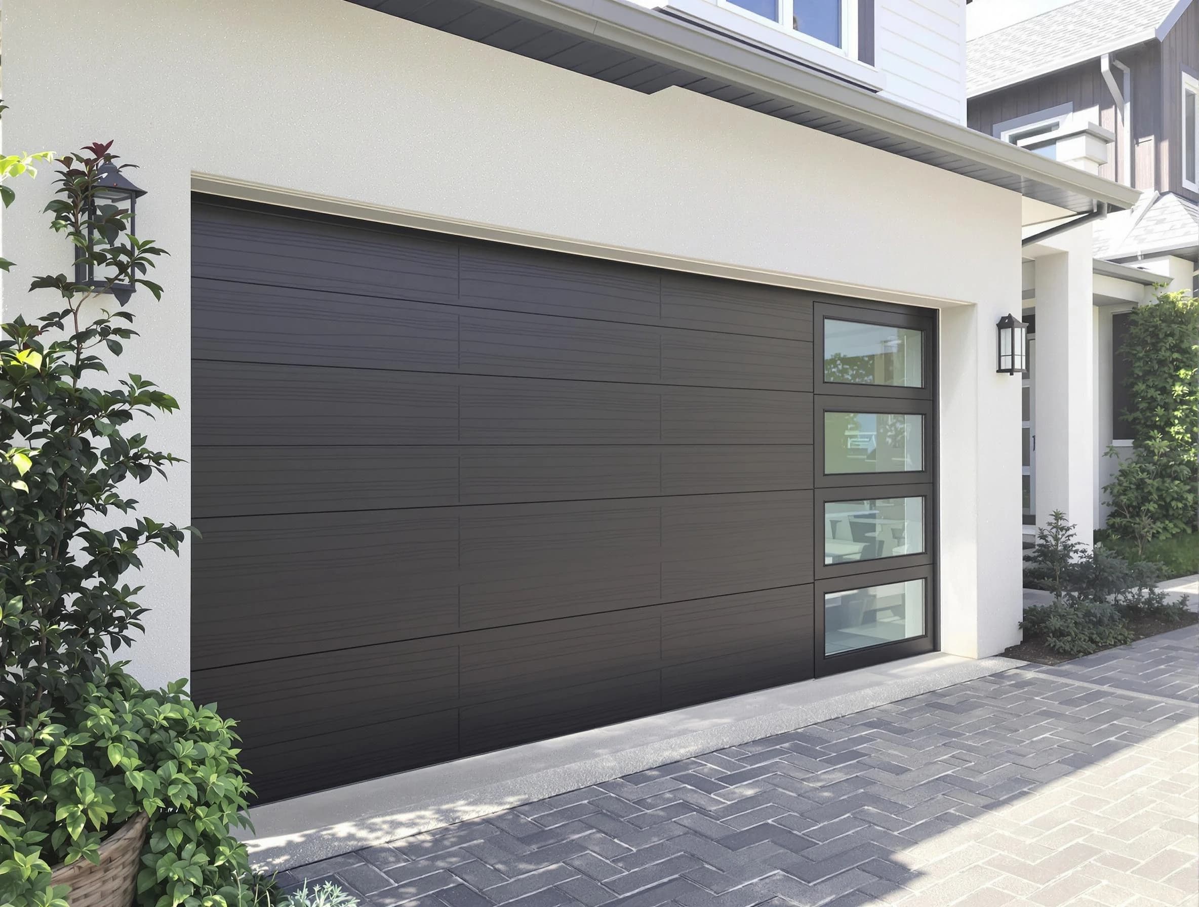 Custom garage door installation by New Sewickley Garage Door Repair in New Sewickley