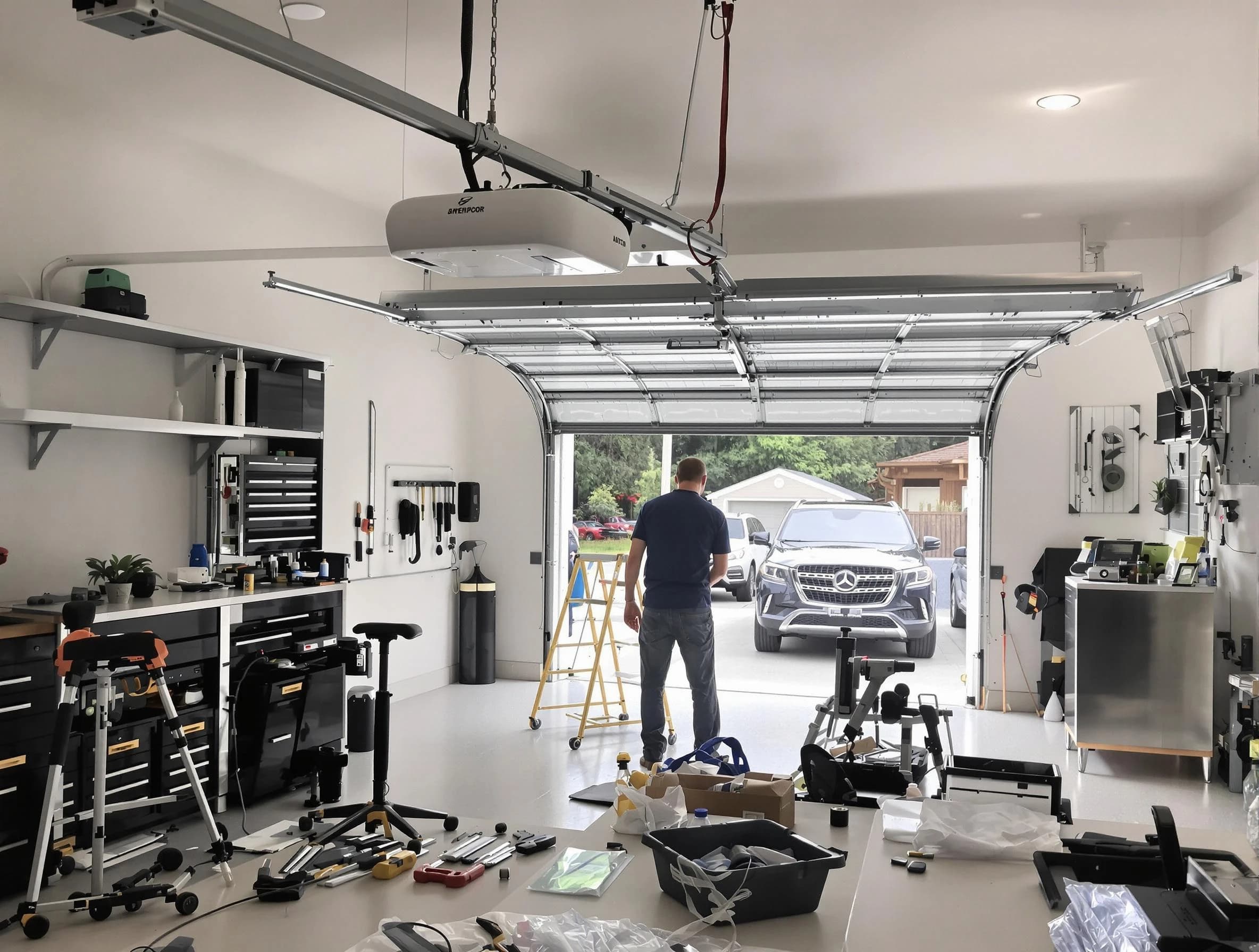 Garage door opener installation by New Sewickley Garage Door Repair in New Sewickley