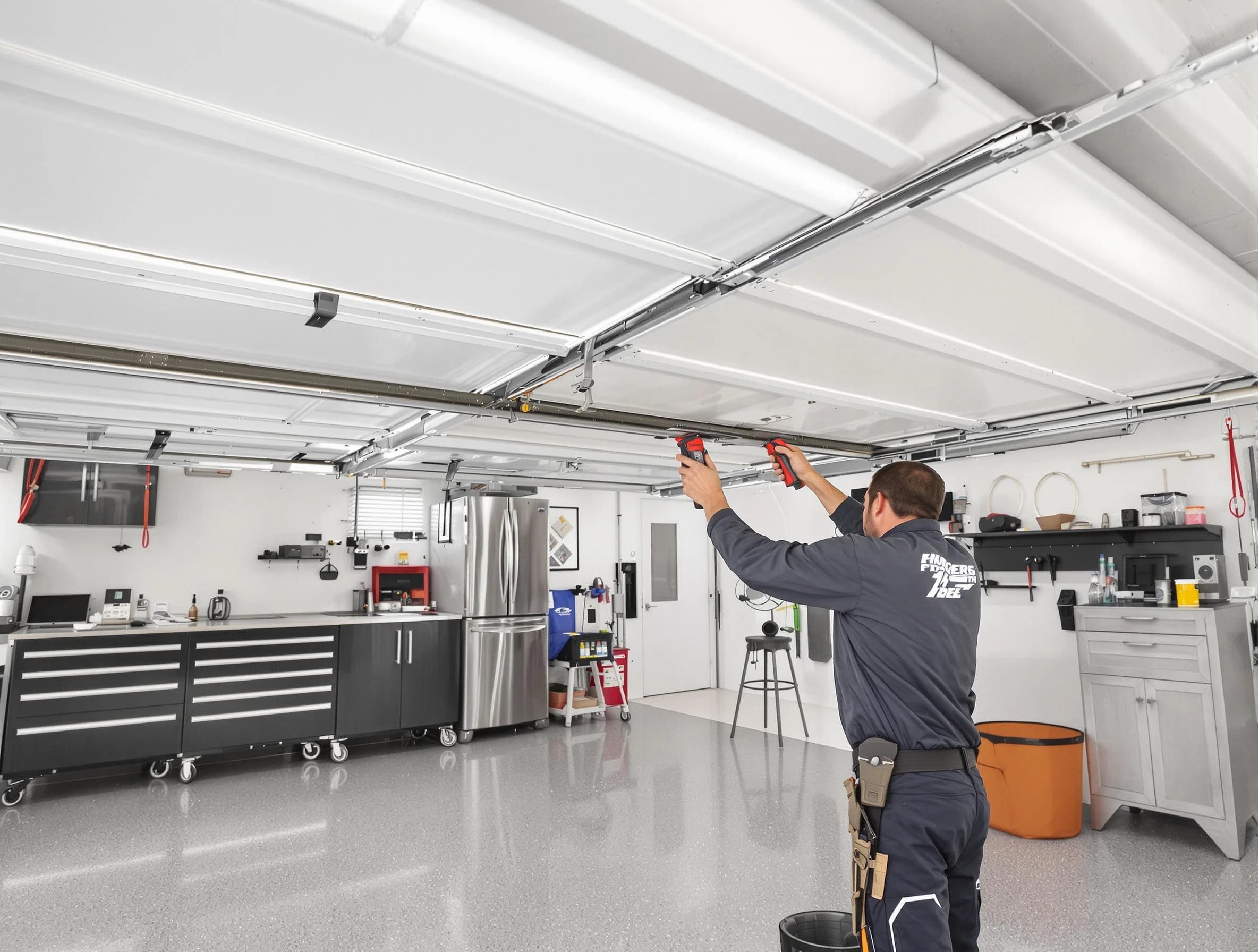 Overhead garage door repair service by New Sewickley Garage Door Repair in New Sewickley