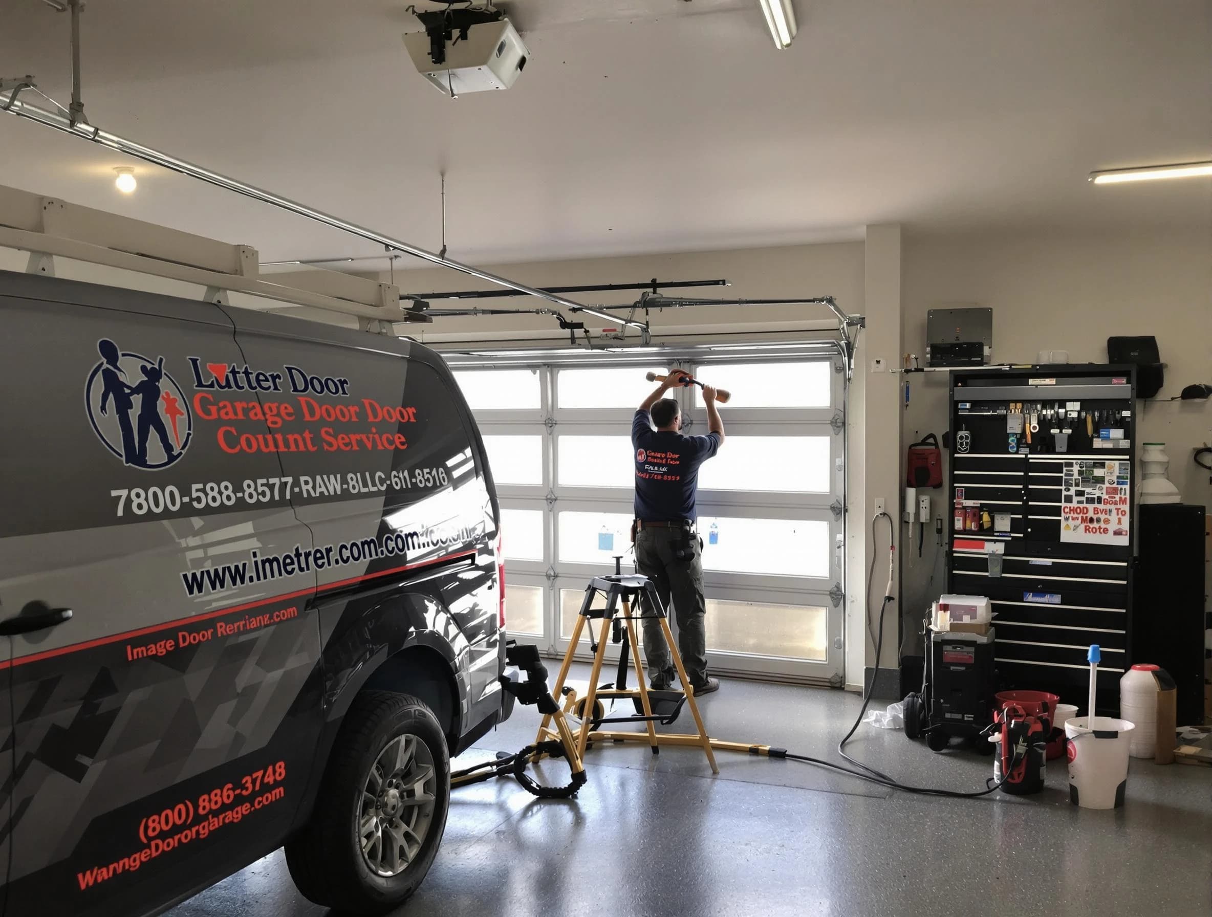 New Sewickley Garage Door Repair rapid response team performing same-day repair in New Sewickley