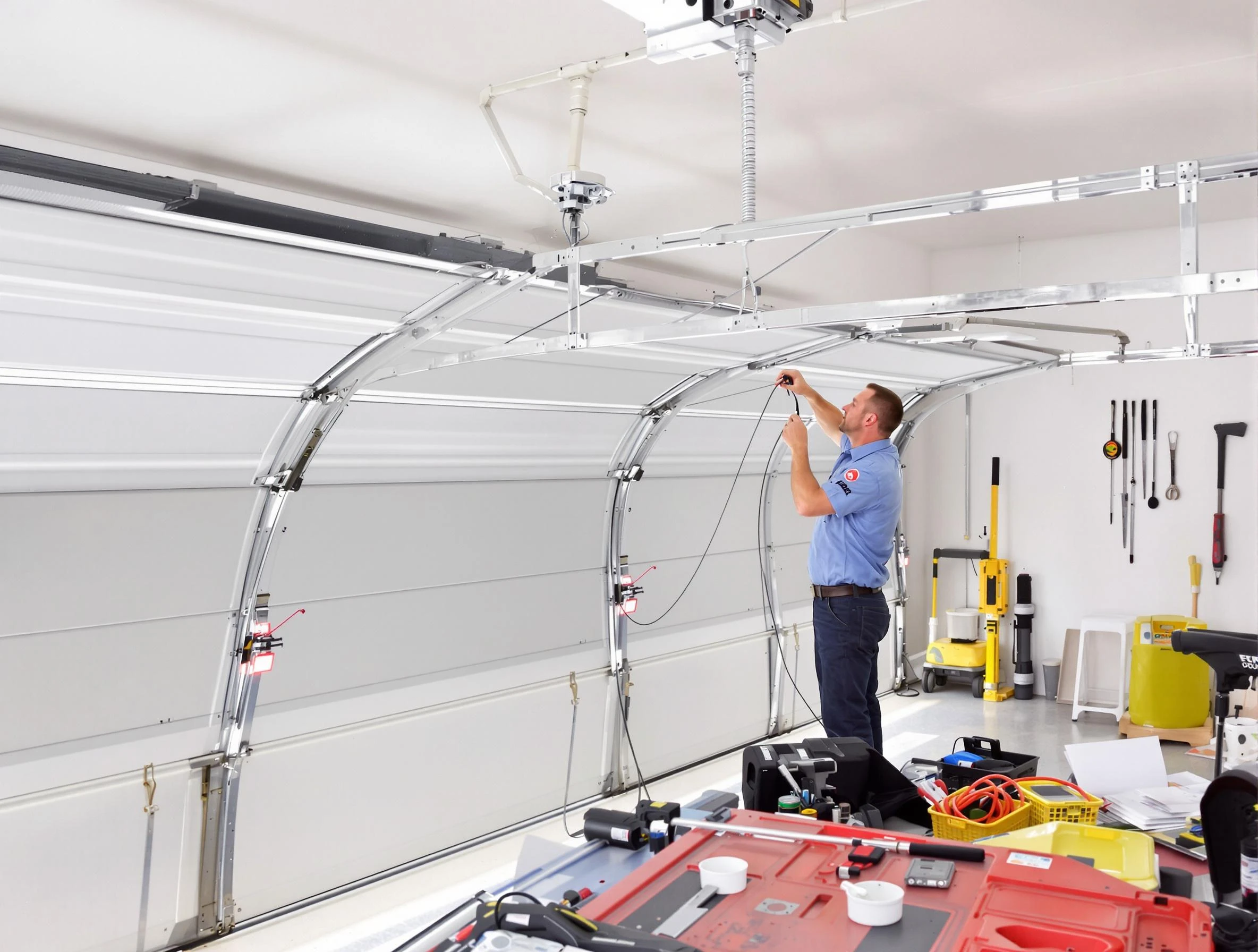 Garage door cable repair service by New Sewickley Garage Door Repair in New Sewickley