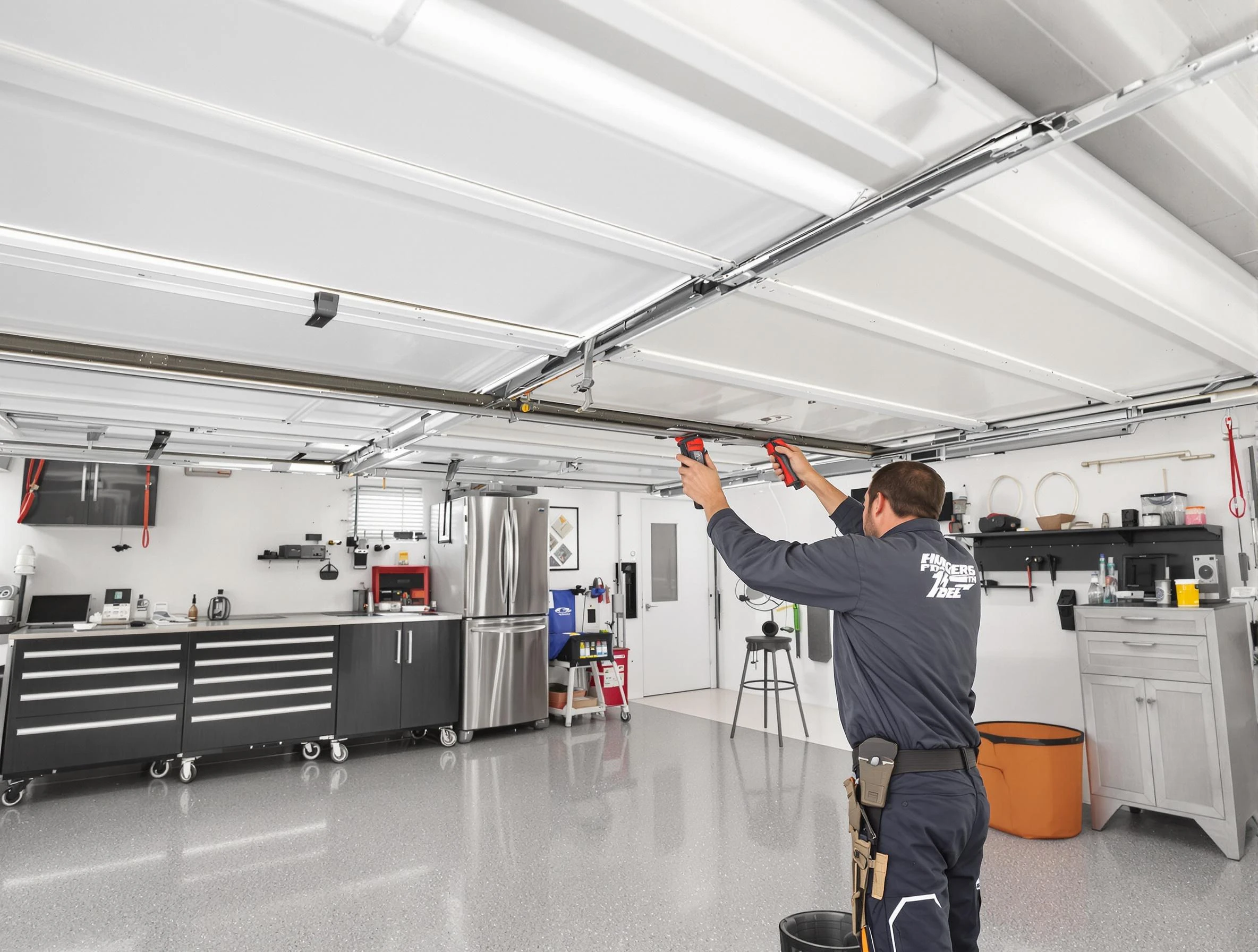 Overhead garage door repair service by New Sewickley Garage Door Repair in New Sewickley