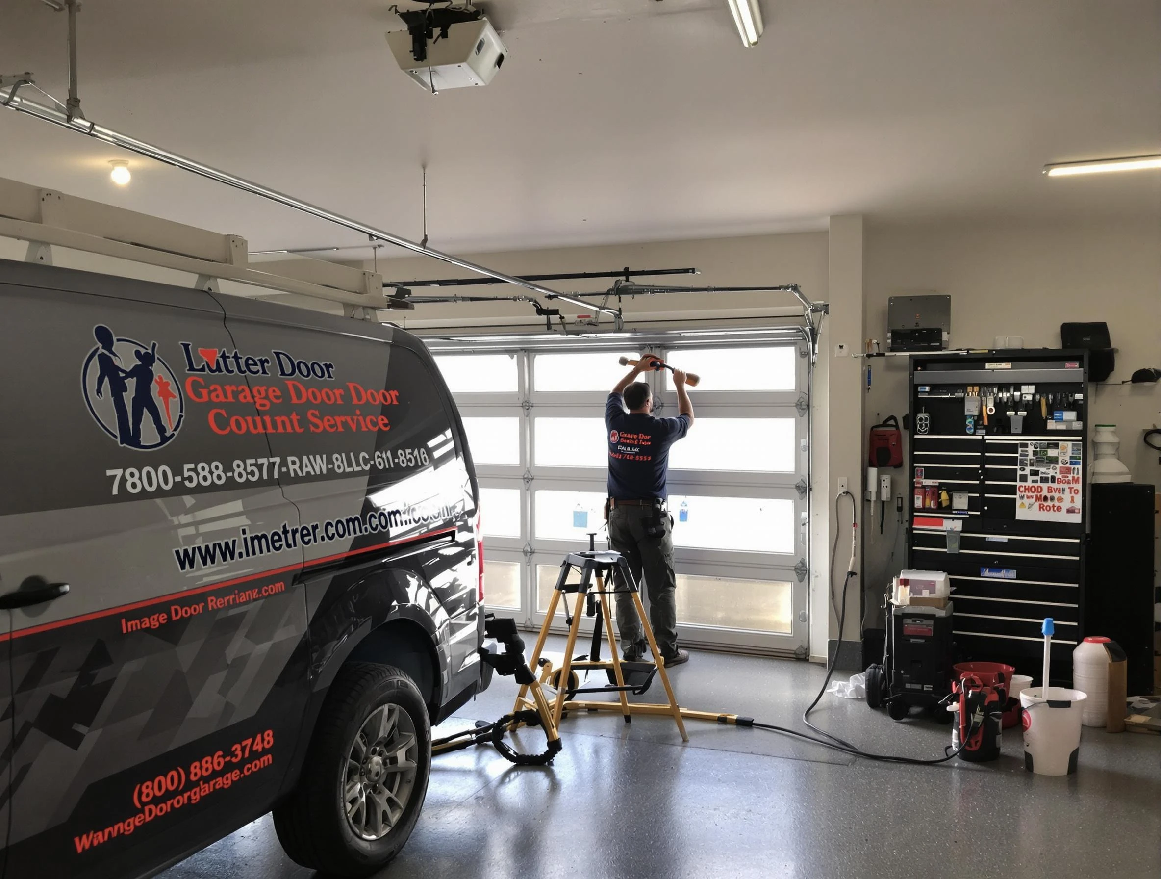 New Sewickley Garage Door Repair rapid response team performing same-day repair in New Sewickley